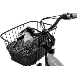 Lancia Y Incanto (Ln-Bi-220001) City E-Bike (Grigio) Bicicletta Elettrica Ruote 26"X1.50" Motore Bafang 250W 36V