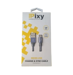 Pixy Cavo Micro Usb 1.20mt BLU