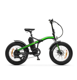 Argento Ebike Minimad - Bicicletta Elettrica