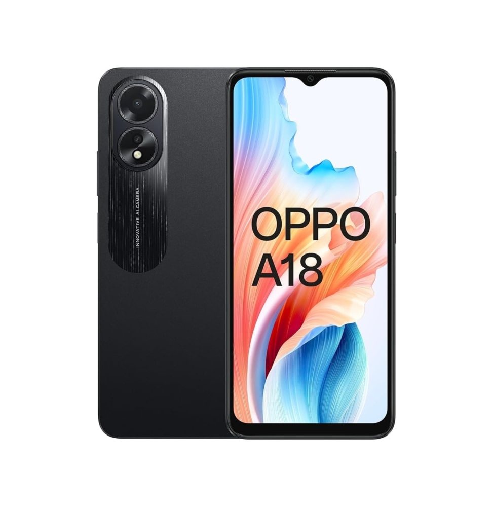 Oppo A18 4+128gb 6.56 glowing black tim