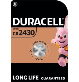 (1 CONFEZIONE) DURACELLLITHIUM BATTERIE 1PZ BOTTONE DL/CR2430