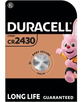 (1 CONFEZIONE) DURACELLLITHIUM BATTERIE 1PZ BOTTONE DL/CR2430