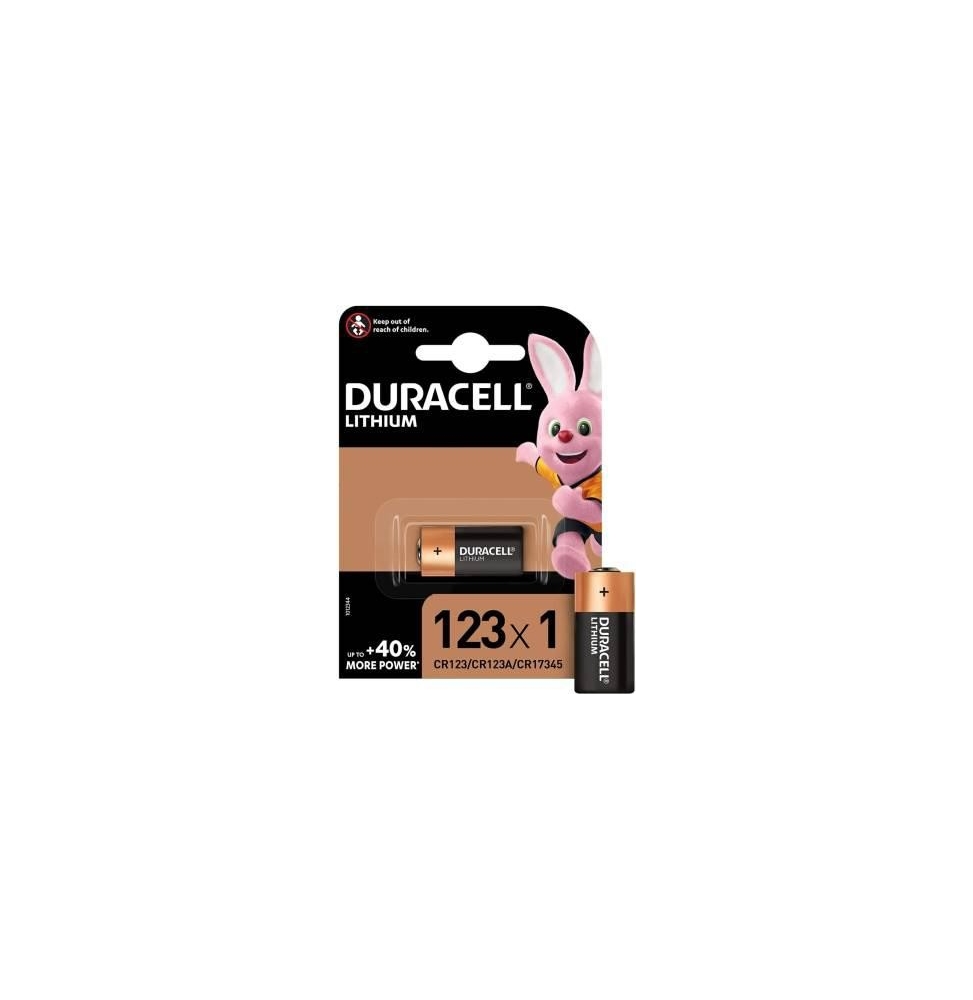 (1 CONFEZIONE) DURACELLSPEC. BATTERIE 1PZ DL123 CR123/CR123A/CR