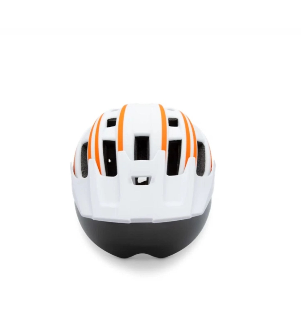 Urban prime - Casco Energy - M - bianco e arancione