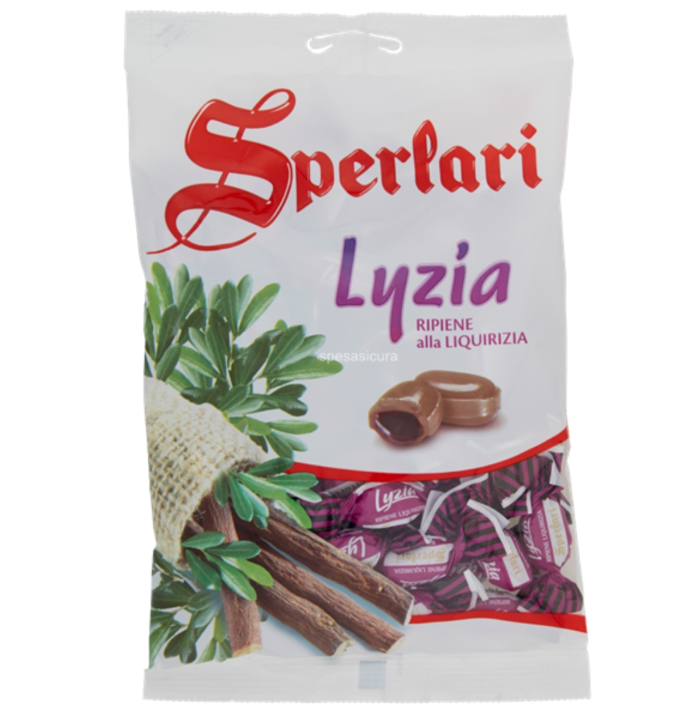 Sperlari Caramelle dure alla liquirizia Gr.175