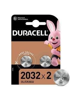 (1 CONFEZIONE) DURACELLLITHIUM BATTERIE 2PZ BOTTONE DL/CR2032