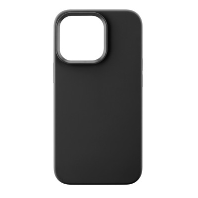 Cover in silicone per iphone 16 pro max nero