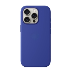 Cookover cover in silicone per iphone 16 pro max blu