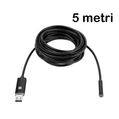 Telecamera endoscopica 6 led per android