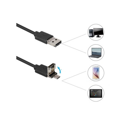 Telecamera endoscopica 6 led per android