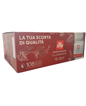 Illy Christmas Box 108 Capsule Iperespresso Tostato Classico