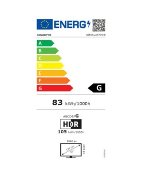 Sinudyne 55 led si55au2470wb 4k uhd smarttv