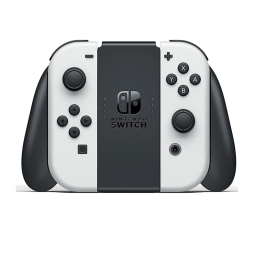 Switch console oled white +super mario wonder + 12 nso