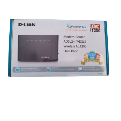 D-LINK  MODEM ROUTER ADSL DUAL BAND