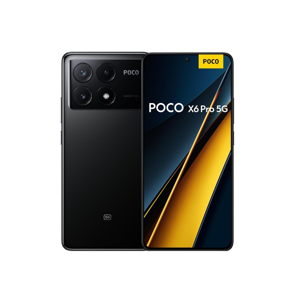 Poco x6 pro 12+512gb 6.67 5g black ds eu