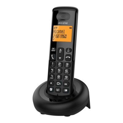 TELEFONO CORDLESS ALCATEL E160 DUO BLACK