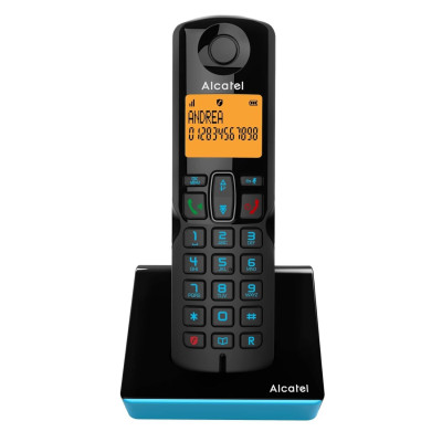 TELEFONO CORDLESS ALCATEL S280 SOLO BLUE
