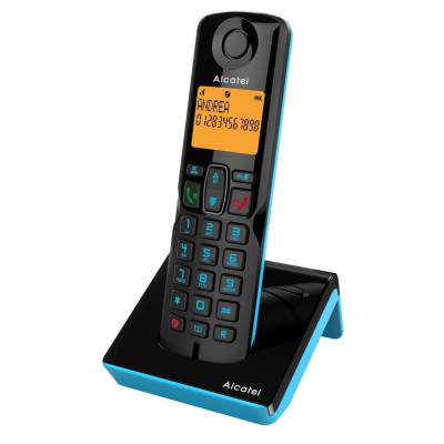 TELEFONO CORDLESS ALCATEL S280 SOLO BLUE