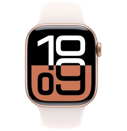 Apple watch serie10 42mm ac/rose gold sb/light blu. m/l mwwj3qc/