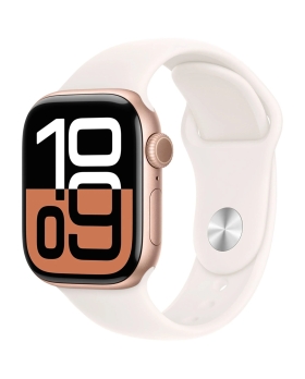 Apple watch serie10 42mm ac/rose gold sb/light blu. m/l mwwj3qc/