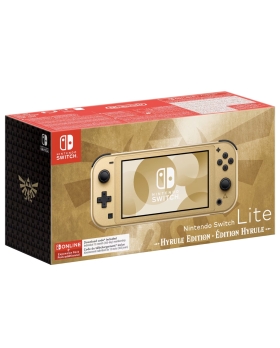 Switch Lite Console Hyrule Edition Special Edition + 12m nso