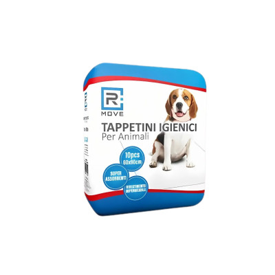 RMOVE TAPPETINI IGIENICI ANIMALI 60X90CM 1CNF/10PZ