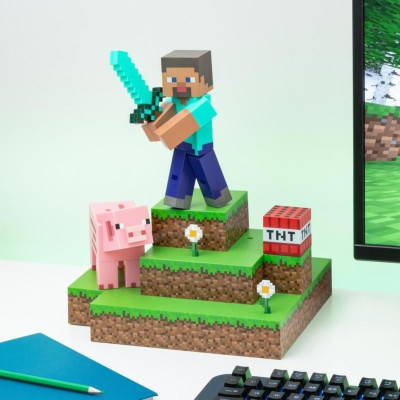 PALADONE LAMPADA MINECRAFT FIGURAL