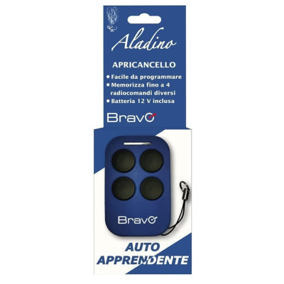 Bravo Aladino radiocomando universale per cancelli elettronici