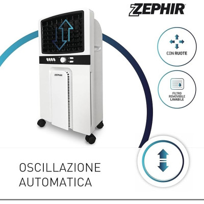 Zephir ZAIR02 Raffrescatore ad acqua potenza 65 Watt