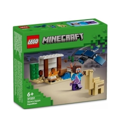 Lego Minecraft Spedizione Di Steve nel Deserto