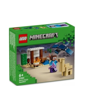 Lego Minecraft Spedizione Di Steve nel Deserto