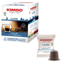 Kimbo Miscela Capri 50 Capsule Compatibili Nespresso