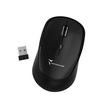TECHMADE MOUSE WIRELESS TM-XJ35 BLACK