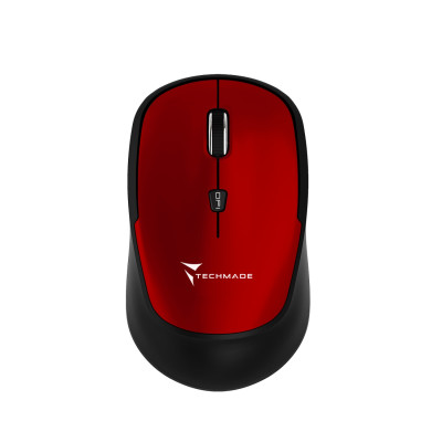 TECHMADE MOUSE WIRELESS TM-XJ35 RED