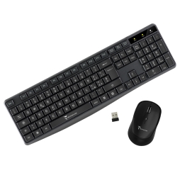 Techmade Kit t Tastiera + Mouse Wireless Tm-km001 Black