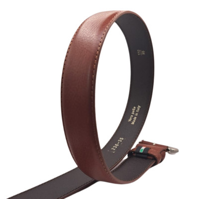 Ecoprice Cintura Uomo Vera Pelle Made in Italy Varie Misure Spessore 35