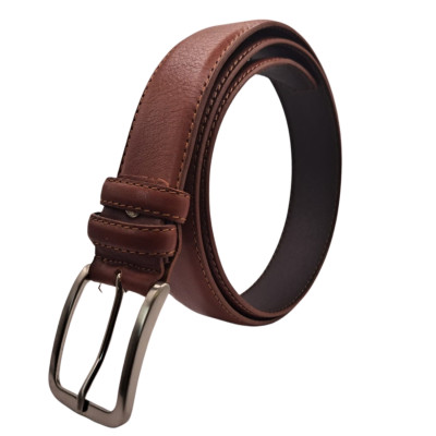 Ecoprice Cintura Uomo Vera Pelle Made in Italy Varie Misure Spessore 35