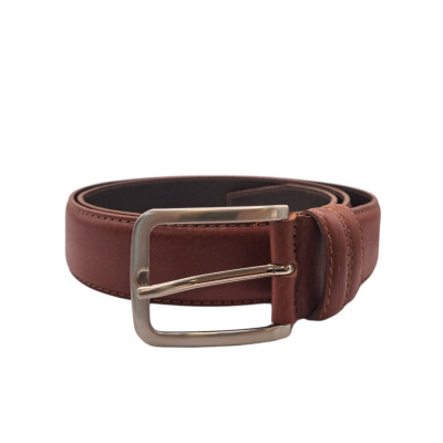 Ecoprice Cintura Uomo Vera Pelle Made in Italy Varie Misure Spessore 35