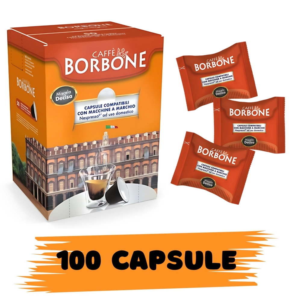 Borbone Palazzo Miscela Decisa Box Capsule Nespresso