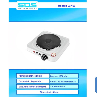 Fornello Elettrico SDP-18