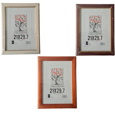 CORNICE PER FOTO 21X29.7 VARI COLORI