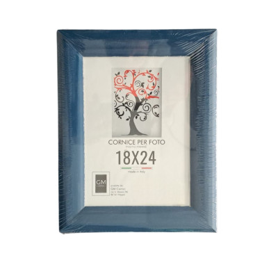 CORNICE PER FOTO IN LEGNO LACCATA 18X24 VARI COLORI