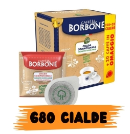 Caffè Borbone Cialda Compostabile, Miscela Rossa 170 Cialde Ese