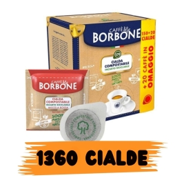 Caffè Borbone Cialda Compostabile, Miscela Rossa 170 Cialde Ese