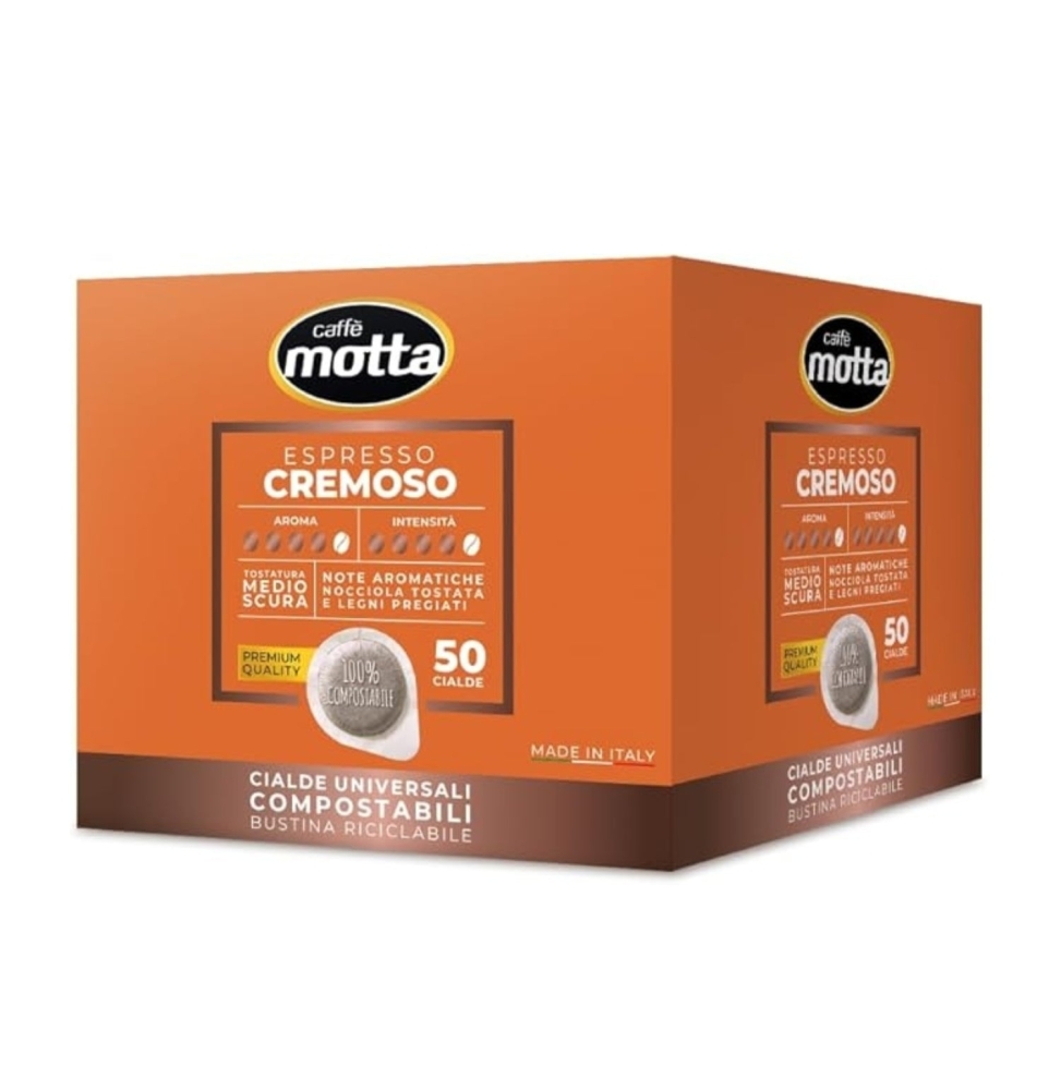 Motta Caffè Cialde 44mm Miscela Espresso Cremoso 50pz