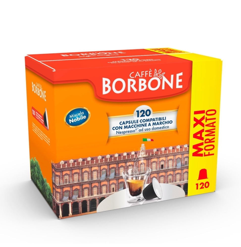 Borbone Capsule Comp. Nespresso Miscela Nobile Blu (120pz)