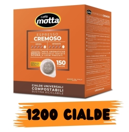 Motta Caffè Cialde 44mm Miscela Espresso Cremoso Box (150pz)