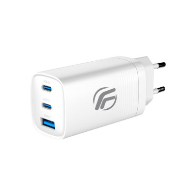 FENNER TECH 65W CARICATORE UNIVERSALE GAN TECH 2 XUSB-C +USB-A F