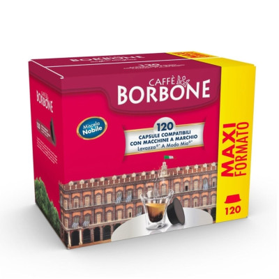 BORBONE CAPSULE COMP. AMODO MIO MISCELA NOBILE (BLU) 120PZ
