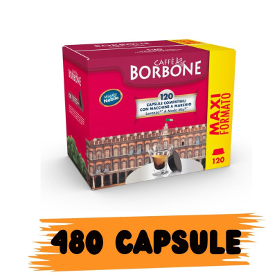 Borbone Box Capsule 120 Comp. A Modo Mio Miscela Nobile (Blu)	480